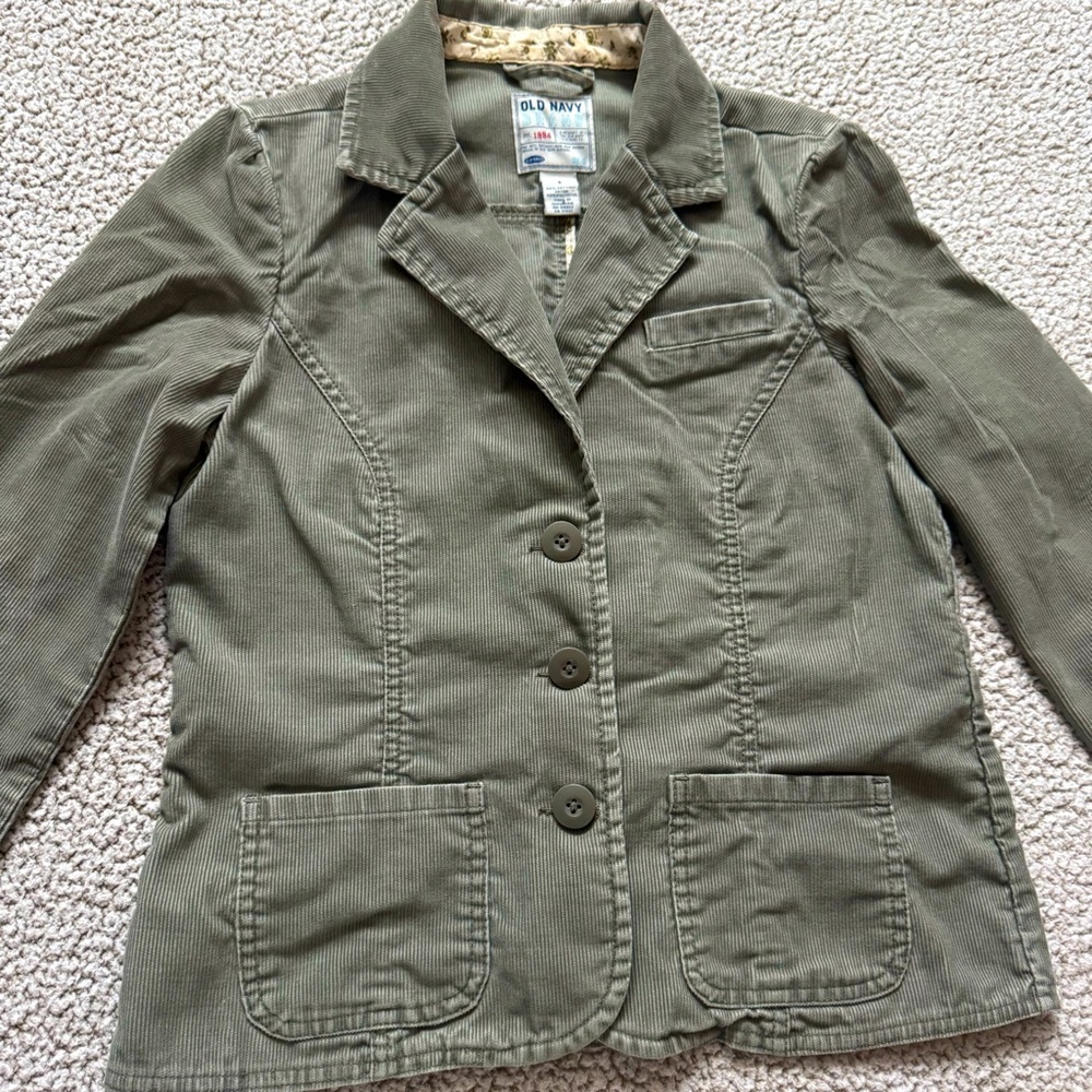 🧸 Old Navy | Sage Green Corduroy Jacket